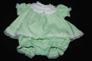 Cabbage Patch Kids Vintage Tri Ang Pedigree Green Lace  