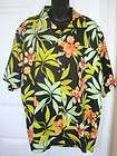 Tommy Bahama Mens Hawaiian Aloha Silk Flower Shirt Size