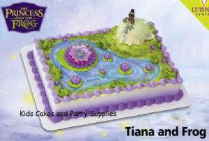 PRINCESS TIANA AND THE FROG Cake Decorating Kit Topper  