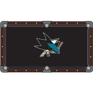   Holland San Jose Sharks 7 Foot Billiard Cloth 7 Ft