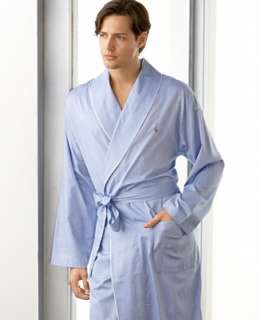 Polo Ralph Lauren Oxford Robe and PJ Bottom   Robes Pajamas & Robes 