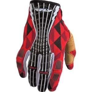   Off Road/Dirt Bike Motorcycle Gloves   Red/Black / Size 10 Automotive