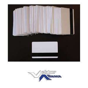 100 Blank LoCo Matte Mag Strip Inkjet PVC ID Cards, Double 