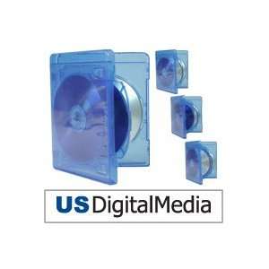  USDM Blu ray Case 22mm Four Disc W/logo Electronics