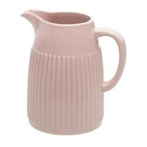 Typhoon Vintage Kitchen 6 Cup Stoneware Pitcher, Vintage Pink  