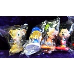  Set of 4 Disney Mini 2 Bobblehead Figures Kelloggs Cereal 