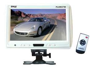 NEW PYLE 9 WIDE SCREEN CAR TV VIDEO SCREEN MOUNTABLE HEADREST MONITOR 