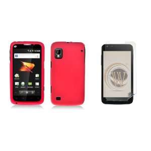  ZTE Warp (Boost Mobile) Premium Combo Pack   Red 