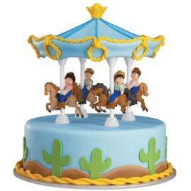 NEW Wilton Carousel Cake Set Pony 301 1335 Carnival FUN  