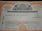 NCR National Cash Register Company Stock Certificate  
