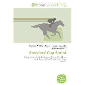  Breeders Cup Sprint (9786133978676) Books