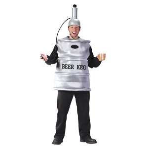  Beer Keg Mens Costume with Working Tap Helmet & Pump 