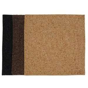   Placemats Set of Four 15 in Square Brown Placemats