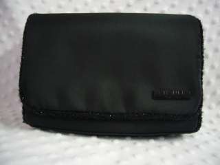 CHANEL COSMETIC BAG / CLUTCH BLACK/ MAKE UP / PERFUME BAG ~ Not wallet 