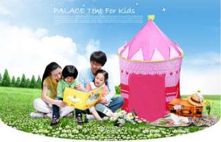 blue play palace kids baby tent castle child prince Childrens cubby 