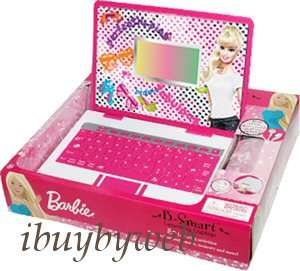 Oregon Scientific ON68 11 Barbie B Smart Kids Learning Laptop Toy 