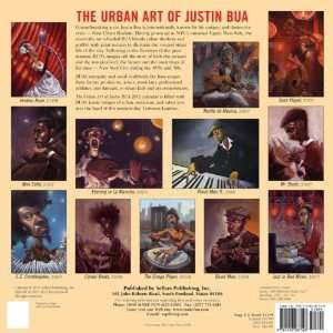   Urban Art of Justin BUA 2012 Wall Calendar 12 X 12