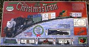 HO SCALE MODEL POWER THE CHRISTMAS TRAIN TRAIN SET  