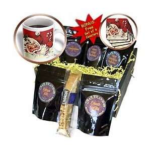  Santa and the Candy Cane   Coffee Gift Baskets   Coffee Gift Basket