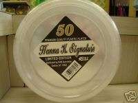 Clear Plastic Plates  100 PLATES GREAT DEAL  