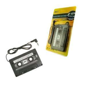  Black Car stereo Cassette Adapter for Iphone 4S Cell 