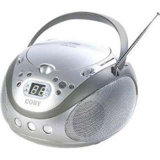 COBY PORTABLE CD PLAYER AM/FM STEREO TUNER RADIO BOOMBOX CXCD241 NEW 