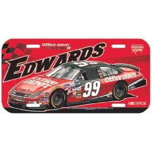 Carl Edwards #99 License Plate *SALE*
