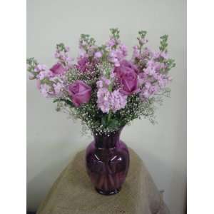 Romance Cut Flower Arrangement  Grocery & Gourmet Food