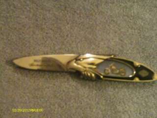   POCKET KNIFE HERITAGE SOFTAIL FRANKLIN MINTSOUVENIR COLLECTIBLE  