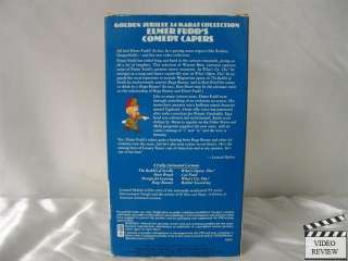 Elmer Fudds Comedy Capers VHS Golden Jubilee 24 K Coll 095391160631 