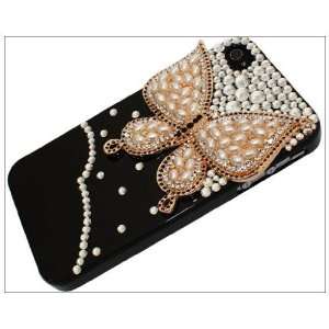  Pearl Sharp Bling Rhinestone Diamond Hard Back Phone Case Cover 