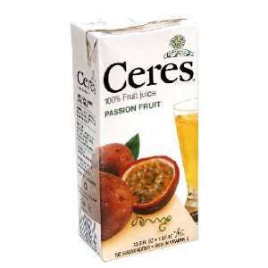 Ceres, Juice Passion Fruit, 33.8 Fluid Ounce (12 Pack)  