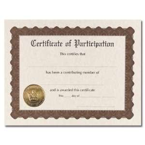  Certificate of Participation Award Certificates   6 
