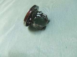 Steampunk Costume Jewelry ~ Watch Gear Ring Silver NEW  