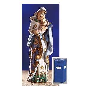  Adoring Madonna and Child Statue 