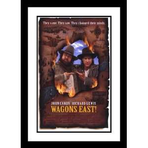  Wagons East 32x45 Framed and Double Matted Movie Poster 