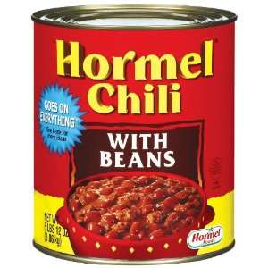 Hormel Chili with Beans, 108 Ounce  Grocery & Gourmet Food