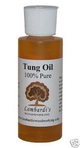 Natural 100% Pure Tung Oil   8oz   Cutting Boards  