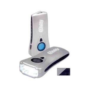 Travel Lite   Dual function flashlight and clock with blue backlight 