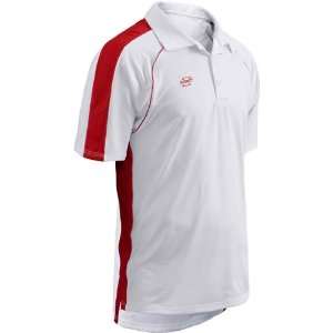   Coaches Polo Shirts WHITE/SCARLET (SHIRT ONLY) AXL