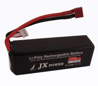   5200mAh 25C Li polymer Rechargeable Lipo Battery T Dean Akku for Car