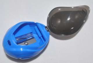 Deli Oval Design Pencil Sharpener (Blue)  