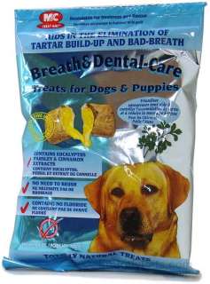 Breath & Dental Care Treats for DOGS & PUPPIES (2.4 oz.)  
