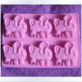   Elephant Silicone Cake Mold Muffin Cups Chocolate Mold Cake Pan  