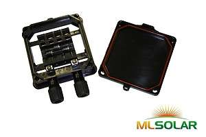 Solar Panel Junction Box Profesional Grade Diodes, IP65  