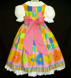 princess_trunk Daisy Kingdom Daisy Border Dress Custom  