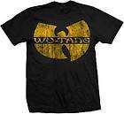 WU TANG CLAN Distressed Logo M L XL XXL t Shirt NEW