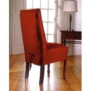  Suede Dining Chair Cover Brick Pair