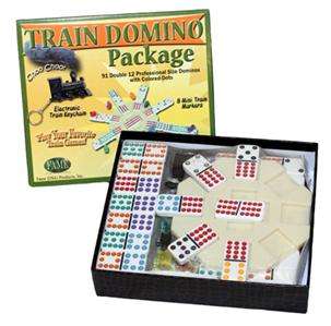 Mexican Train Domino Package Colored DOTS Professional  