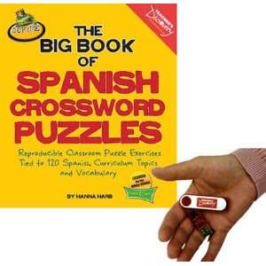  The Big Book of Spanish Crossword Puzzles on Flash Drive 